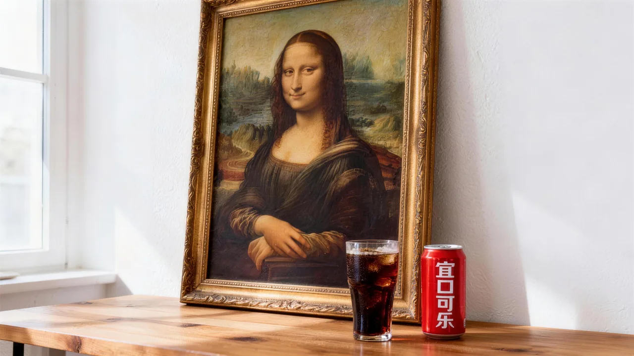 Coke on Canvas - Created with BestVid AI Video Generator and Seedance 2.0